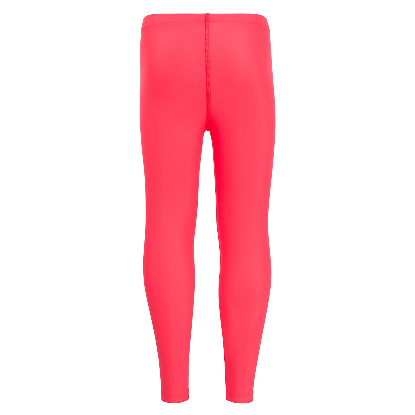 Fluoro red swim leggings