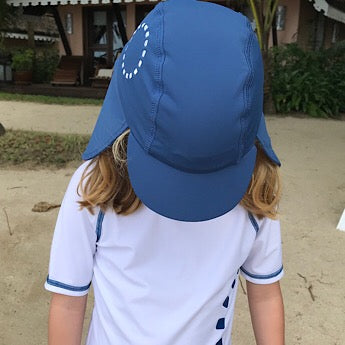 Blue/ white legionnaire's hat