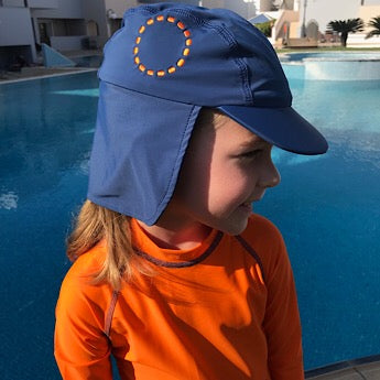 Blue/ orange legionnaire's hat