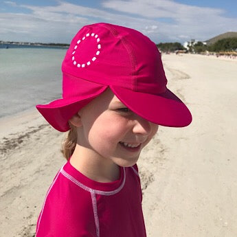 Magenta/ white legionnaire’s hat