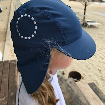 Blue/ white legionnaire's hat