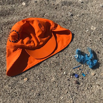 Orange/ blue legionnaire's hat