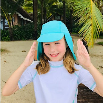 Turquoise/ blue legionnaire's hat - small