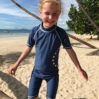 Kids all in one best sale swimsuits