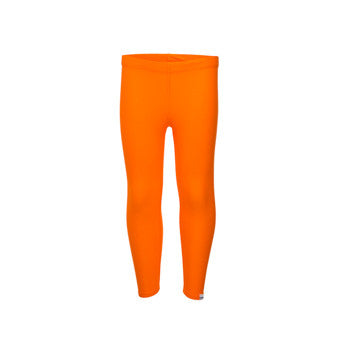 Orange swim leggings